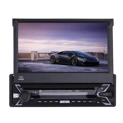 DVD Media Player 7', cu touchscreen, MP3, MP4, bluetooth, 1 Din, ecran detasabil, telecomanda, 16Gb