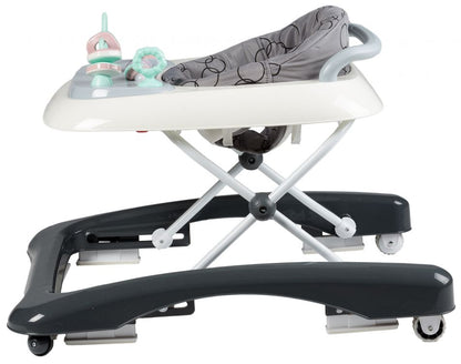 Premergator 2in1 idealStore ProfyWalker, 3 Trepte de Inaltime, Pliabil, Panou Interactiv, Roti Silicon, Scaun Moale, Siguranta Anticadere, Greutate Maxima 11.5Kg