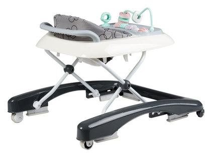 Premergator 2in1 idealStore ProfyWalker, 3 Trepte de Inaltime, Pliabil, Panou Interactiv, Roti Silicon, Scaun Moale, Siguranta Anticadere, Greutate Maxima 11.5Kg