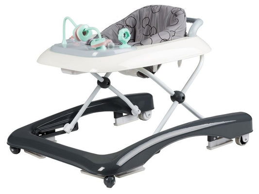 Premergator 2in1 idealStore ProfyWalker, 3 Trepte de Inaltime, Pliabil, Panou Interactiv, Roti Silicon, Scaun Moale, Siguranta Anticadere, Greutate Maxima 11.5Kg