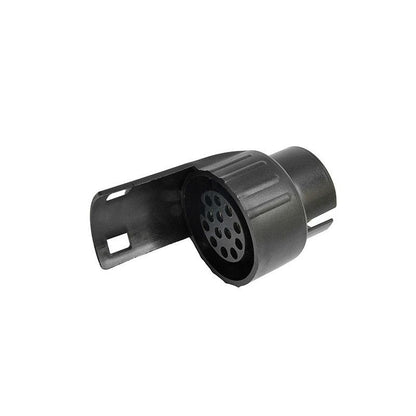 Adaptor profesional IDL pentru remorca cu 7-13 pini, Material plastic, Culoare negru