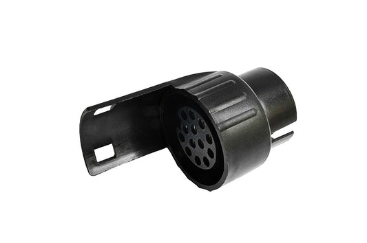 Adaptor profesional IDL pentru remorca cu 7-13 pini, Material plastic, Culoare negru