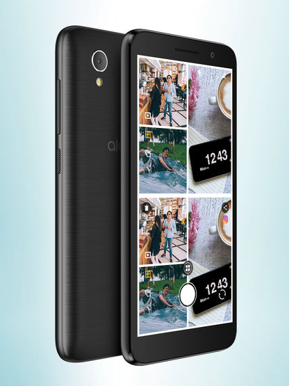 Telefon mobil Alcatel 1, Single SIM, 16 GB memorie, 1 GB RAM, 4G, Negru