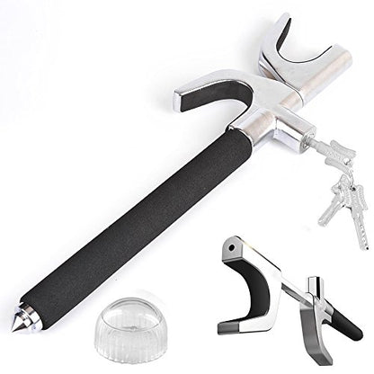 Antifurt volan premium, material rezistent cu 3 chei