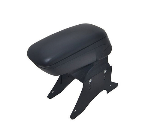 Cotiera Universala Neagra idealSTORE cu Baza Metalica, Dimensiune 67  33 x 35 cm, Material Premium, Calitate Superioara, Rezistenta la Socuri, Model Elegant, Piele Ecologica