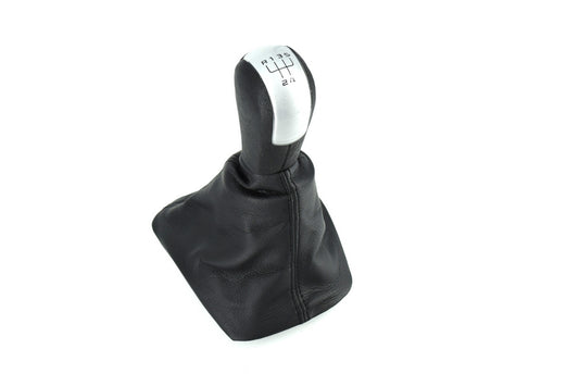 Manson schimbator si maner compatibil Skoda Octavia II 5 viteze Silver