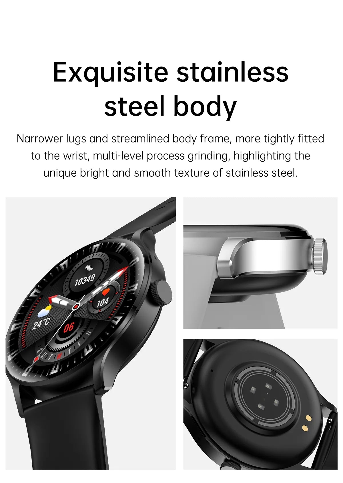 Ceas SmartWatch si Bratara Fitness Avatar Fashion idealSTORE, FULL Touch HD 1.28, Call Asistent vocal, Apelare Bluetooth, NFC Acces Control, Android-iOS, Monitorizarea SpO2, Ritmul cardiac, Somn, Multi-Sport, Long Battery, Black Edition