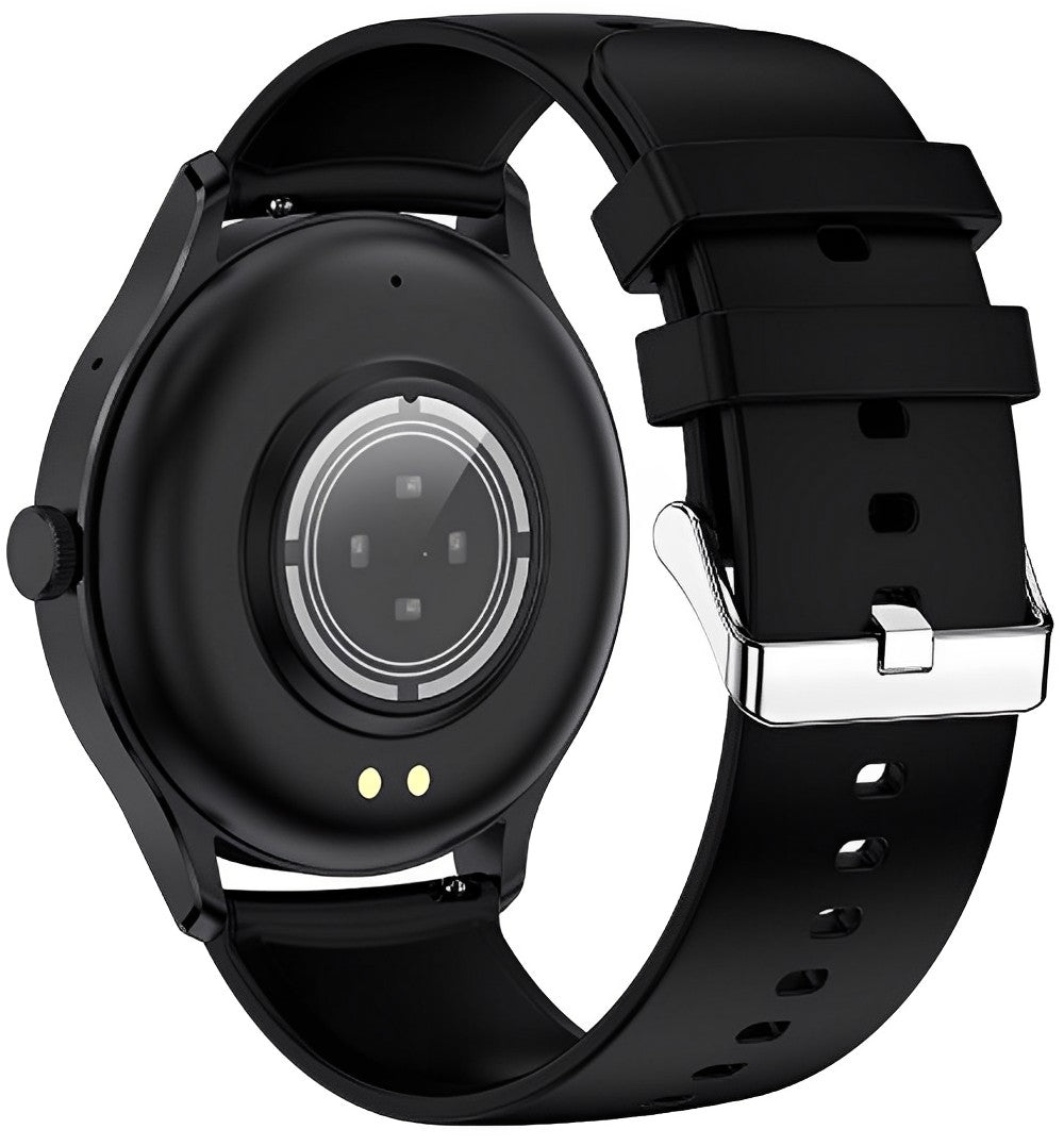 Ceas SmartWatch si Bratara Fitness Avatar Fashion idealSTORE, FULL Touch HD 1.28, Call Asistent vocal, Apelare Bluetooth, NFC Acces Control, Android-iOS, Monitorizarea SpO2, Ritmul cardiac, Somn, Multi-Sport, Long Battery, Black Edition