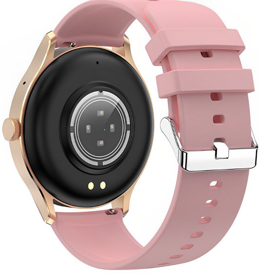 Ceas SmartWatch si Bratara Fitness Avatar Fashion idealSTORE, FULL Touch HD 1.28, Call Asistent vocal, Apelare Bluetooth, NFC Acces Control, Android-iOS, Monitorizarea SpO2, Ritmul cardiac, Somn, Multi-Sport, Long Battery, Gold Edition