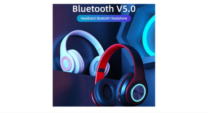 Casti Wireless B39 Collection idealSTORE, Bluetooth 5,0 MP3 Card, Desing modern, Hands-free Call, Raza de actiune 10 m, Compatibil Android, iOS, Windows, HD Voice, Microfon incorporat, Casca pliabila, Culoare Negru