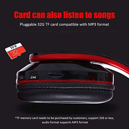 Casti Wireless B39 Collection idealSTORE, Bluetooth 5,0 MP3 Card, Desing modern, Hands-free Call, Raza de actiune 10 m, Compatibil Android, iOS, Windows, HD Voice, Microfon incorporat, Casca pliabila, Culoare Rosu