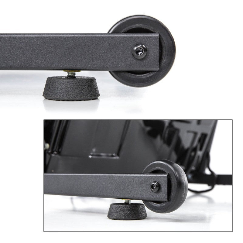 Banda electirca de alergat ProgressiveRun IdealStore, Bluetooth, Suprafata 110 X40 cm, capacitate maxima de pana la 110 KG, 12 programe memorate in computer,1 program manual, Viteza maxima de 12 km/h,3 Nivele de inclinare, Motor de 2 CP, Pliabila