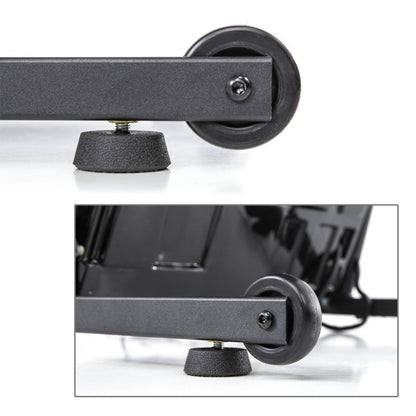 Banda electirca de alergat ProgressiveRun IdealStore, Bluetooth, Suprafata 110 X40 cm, capacitate maxima de pana la 110 KG, 12 programe memorate in computer,1 program manual, Viteza maxima de 12 km/h,3 Nivele de inclinare, Motor de 2 CP, Pliabila