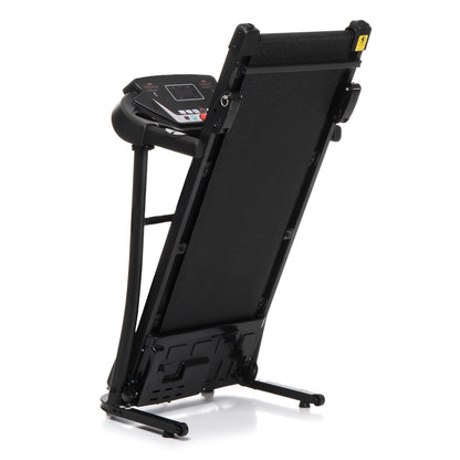 Banda electirca de alergat ProgressiveRun IdealStore, Bluetooth, Suprafata 110 X40 cm, capacitate maxima de pana la 110 KG, 12 programe memorate in computer,1 program manual, Viteza maxima de 12 km/h,3 Nivele de inclinare, Motor de 2 CP, Pliabila