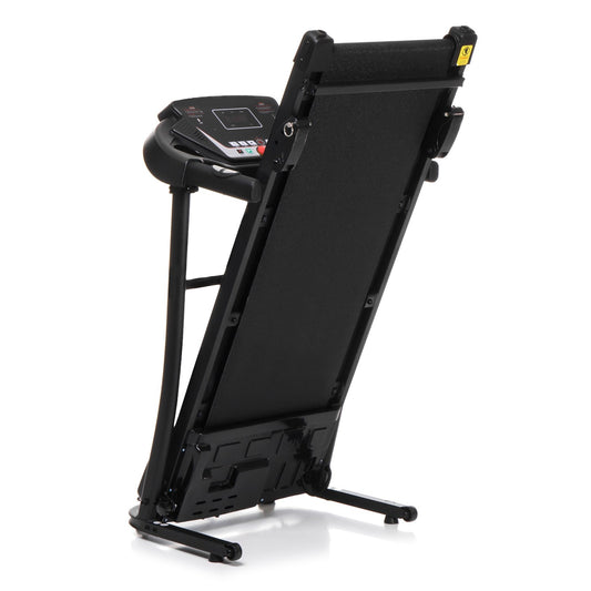 Banda electirca de alergat ProgressiveRun IdealStore, Bluetooth, Suprafata 110 X40 cm, capacitate maxima de pana la 110 KG, 12 programe memorate in computer,1 program manual, Viteza maxima de 12 km/h,3 Nivele de inclinare, Motor de 2 CP, Pliabila