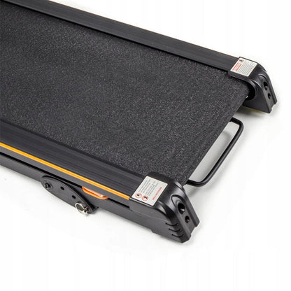 Banda de Alergat Electrica RunFit idealStore, Motor 3 CP, 12 Programe de Antrenament, Functie FAT, Sistem de Amortizare CS, Senzor Ritm Cardiac, Sistem de Inclinare in 3 Trepte, Viteza Max 17km/h, Capacitate Max 130Kg, Pliabila