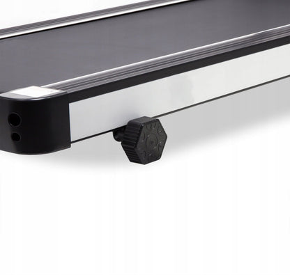 Banda de Alegart Electrica RunMax idealStore, Motor 3.5CP, 12 Programe de Antrenament, Functie FAT, Senzor Ritm Cardic pe Manere, Sistem de Inclinare in 3 Trepte, Viteza Max 18km/h, Capacitate Max 130Kg, Pliabila, Roti Pentru Transport