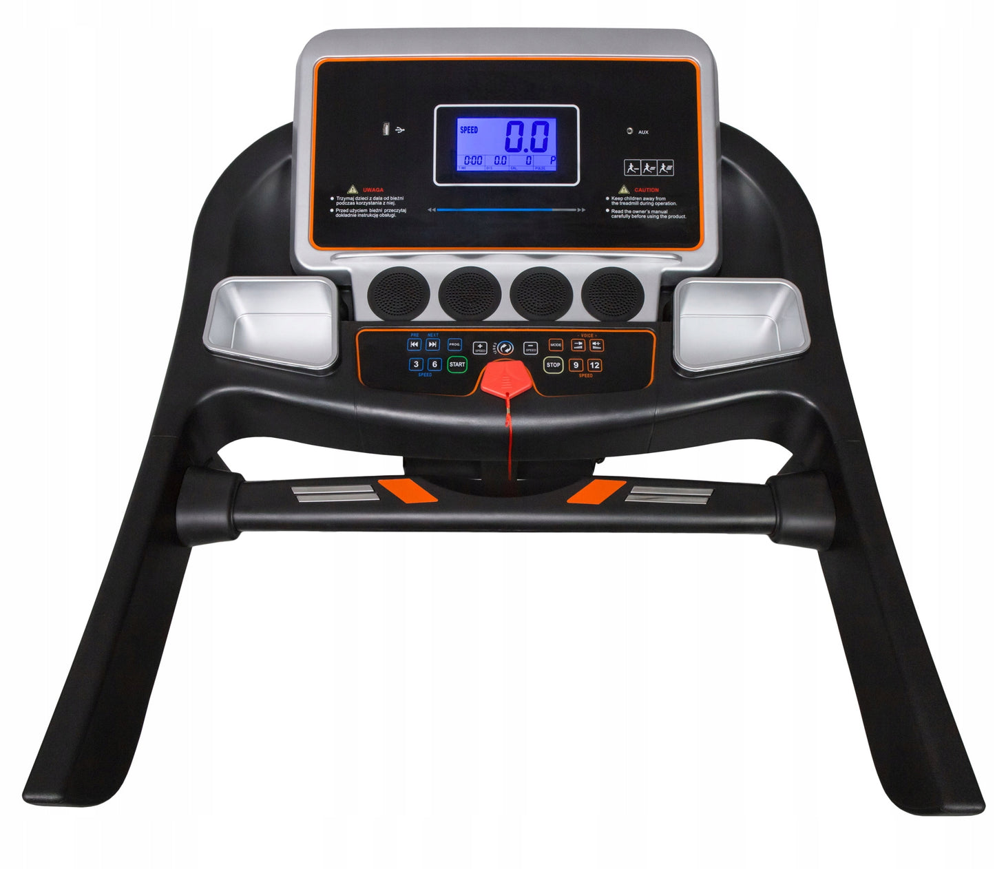 Banda de Alegart Electrica RunMax idealStore, Motor 3.5CP, 12 Programe de Antrenament, Functie FAT, Senzor Ritm Cardic pe Manere, Sistem de Inclinare in 3 Trepte, Viteza Max 18km/h, Capacitate Max 130Kg, Pliabila, Roti Pentru Transport
