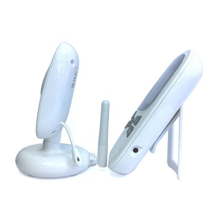 Sistem Baby Monitor Atlas 99 cu monitorizare audio si video clear view, Wireless, Night Vision, Senzor Monitorizare Temperatura, Display Color , Detectare Temperatura