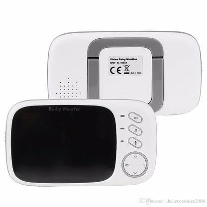 Sistem Monitorizare VIDEO pentru bebelusi Clear view IDL 63, Wireless, Night Vision, Senzor Temperatura, Ecran generos 3.2 inch,Talk back, Cantece de leagan