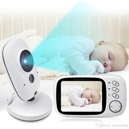 Sistem Monitorizare VIDEO Baby Protect, Model Audio-Video Wireless , Cu Sistem Night Vision si Talk Back , Cantece De Adormit Integrate in Sistem , Senzor Temperatura , Display de 3.2 inch , Raza mare de actiune + Suzeta copii Cadou!