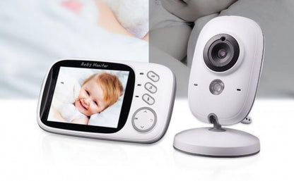 Sistem Monitorizare VIDEO Baby Protect, Model Audio-Video Wireless , Cu Sistem Night Vision si Talk Back , Cantece De Adormit Integrate in Sistem , Senzor Temperatura , Display de 3.2 inch , Raza mare de actiune + Suzeta copii Cadou!