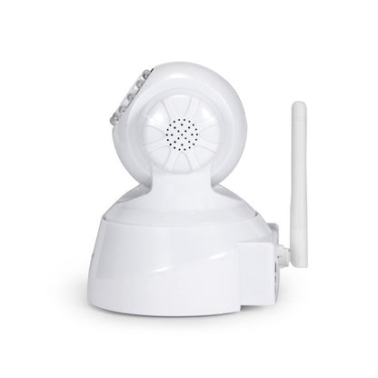 Monitor Video Bebelusi IP Sricam Cu aplicatie pe Telefon, Wi-Fi, 720P HD , Culoare Alba , Unghi vedere 90 , Night Vision, senzor miscare marca Sony , Suport Card Memorie , Microfon cu 2 cai , Notificari