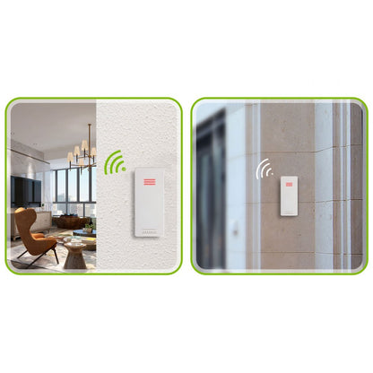 Statie Meteo Profesionala fara Fir idealSTORE, Temperatura Exterioara/Interioara, Calendar, Ceas cu alarma, Functie de amanare a alarmei, Raza 60 m, Masuratori usor de citit, Desing Modern