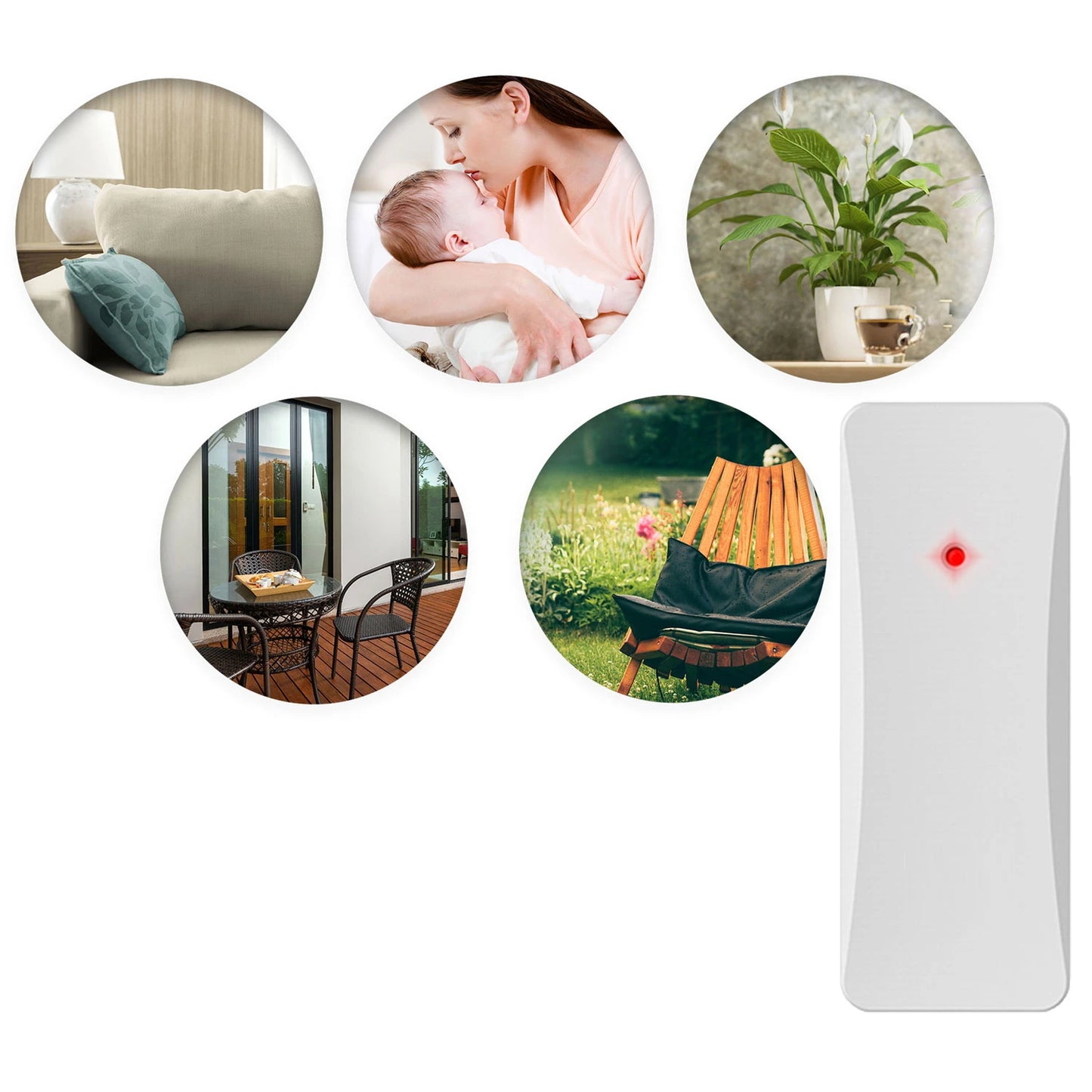 Statie Meteo Fara Fir Station IdealStore, Senzor Exterior, Higrometru, Umiditate Interioara/Exterioara, Prognoza Meteo, Calendar, Ecran LCD cu Iluminare de Fundal, Culoare Alb