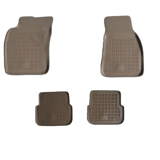 Covorase premium LUX BEJ interior cauciuc Mercedes ML W166 dupa 2011