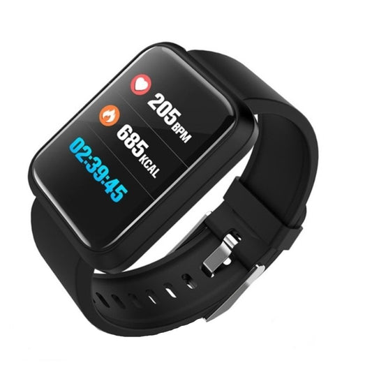Ceas Smartwatch si Bratara Fitness Best Health, Design Sport, Tensiometru, Puls, Monitor Somn, Notificari apeluri, mesaje, IP67 Waterproof, Incarcare Magnetica, Culoare Negru