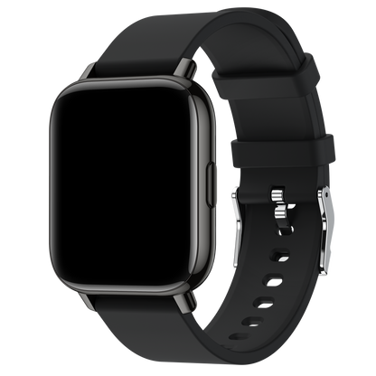 Ceas SmartWatch Black Star idealSTORE, Ecran TFT 1, 69, Android/IOS, Bluetooth, Difuzor-Microfon, Control Muzica, Camera, Apeluri, Norificari, Vreme, Fitness Traker, IP67, Monitorizare Somn, Ritm Cardiac, Tensiune Arteriala, SpO2, Sport, Pedometru