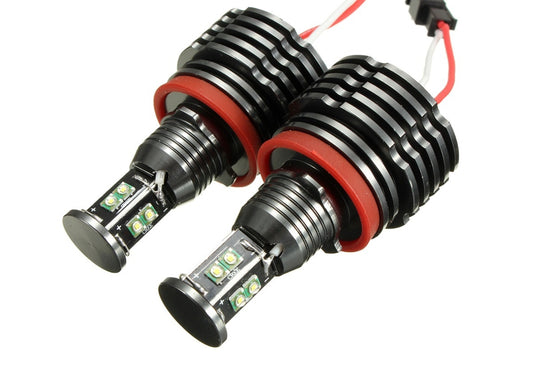 Set Led IDL Angel Eyes BMW H8 A.E. 2003 80W Seria 1: E87 LCI Hatchbak 2008->Facelift ( doar pentru far cu xenon din fabrica)