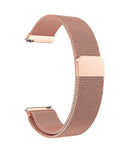 Bratara Ceas Metalica Smart Bracelet idealStore, Otel Inoxidabil Premium, Inchidere pe Magnet, Dimensiune Ajustabila, 22 MM, Auriu
