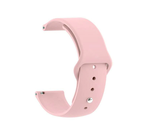 Bratara Ceas Universala din Silicon Smart Bracelet IdealStore, Dimensiune 20 mm, Roz