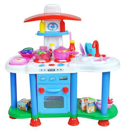 Bucatarie profesionala Top Cook, calitate premium, 48 piese, sunete si lumini