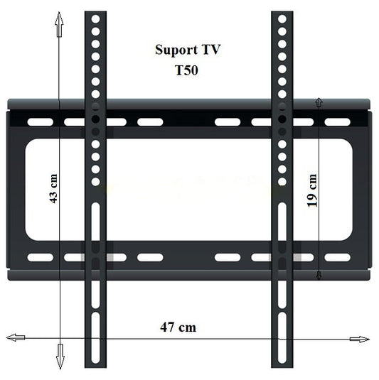 Suport IDL TV T50 - LED, LCD, plasma, 26'- 55'
