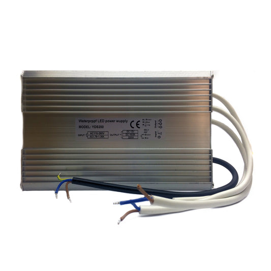 Sursa profesionala IDL de alimentare rezistenta la apa 12V 16.5A YDS200, IP67