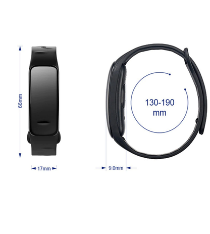 Smartwatch si Bratara Fitness Smart Crimson Light 1, Monitorizare Puls, Pasi, Calorii, Notificare Mesaje, IP67 Waterproof, Culoare Purple