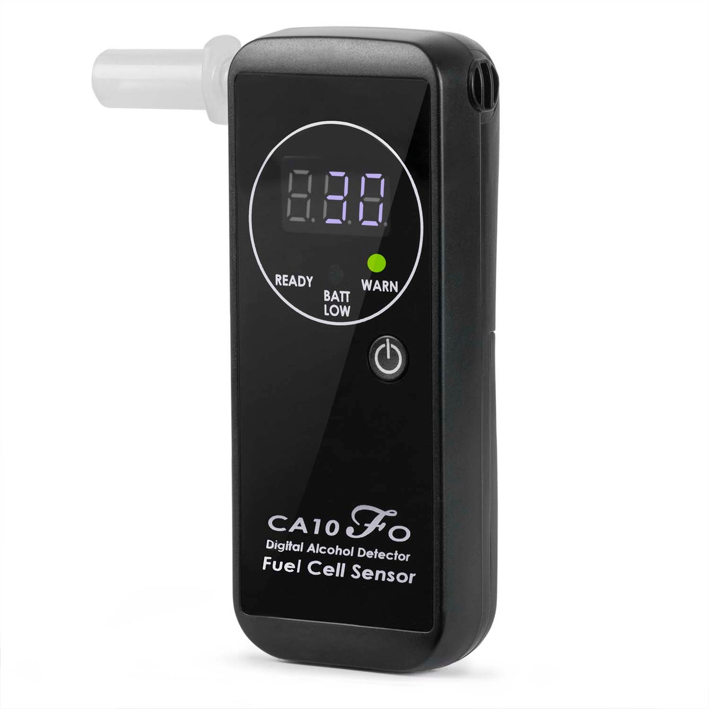 Alcool tester CA10 Fo ALKOMAT idealSTORE, Senzor electrochimic, Afisaj FND cu iluminare din spate, Indica descarcarea bateriei, Carcasa durabila