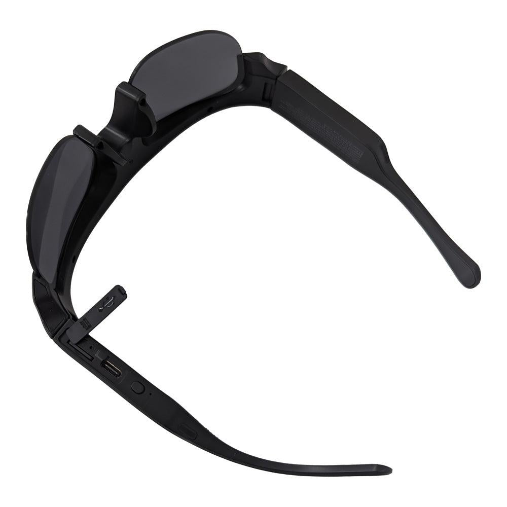 Ochelari inteligenti idealSTORE CAMglasses, Inregistrare Video HD 2K, Fotografiere 4K, Preluare Apel, Microfon cu Reducere Zgomot, Ascultare Muzica, Lentile Polarizate Colorate, Sunet Stereo HD, Rezistent la Apa, Utilizare Multipla