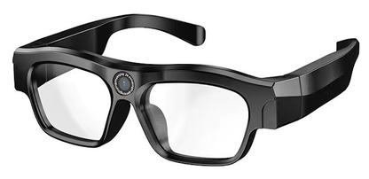 Ochelari inteligenti idealSTORE CAMglasses, Inregistrare Video HD 2K, Fotografiere 4K, Preluare Apel, Microfon cu Reducere Zgomot, Ascultare Muzica, Lentile Polarizate Transparente, Sunet Stereo HD, Rezistent la Apa, Utilizare Multipla