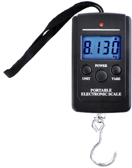 Cantar Electronic idealStore SmartScale, de Mana, cu Lumina de Fundal, Oprire Automata, Portabil, Usor de Utilizat, Sarcina maxima 40Kg