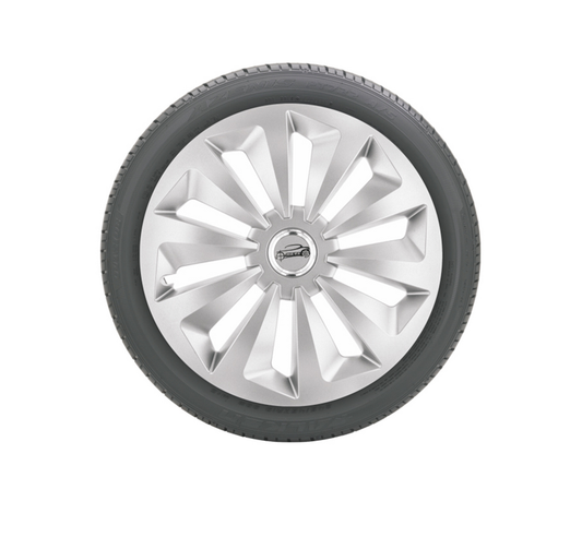 Set 4 Capace roti Ring Fox cu inel cromat 13', model elegant