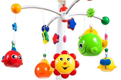 Carusel Muzical pentru patut cu Proiector stelute inclus, melodii linistitoare, jucarii detasabile, Volum reglabil, Magic Dreams