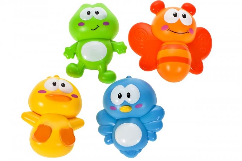 Carusel interactiv idealStore Mama Gasca pentru patutul bebelusului cu 18 melodii si 4 jucarii atasate, Dimensiune 27,5 x 49,0 x 47,0 cm, Clema de fixare rezistenta, Multicolor