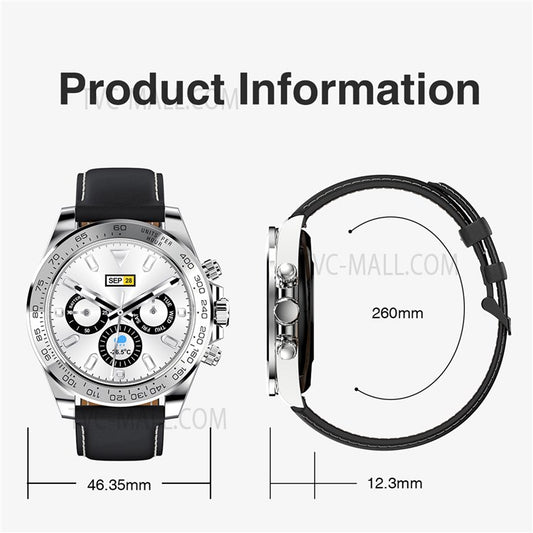 Smartwatch CharmMetal Gold IdealStore din otel inoxidabil, Ecran tactil de 1.3 inch rezistent la apa, Monitorizare Ritm cardiac, Calorii, Somn, conectivitate Android sau IOS pentru aplicatii Whatsapp/Facebook