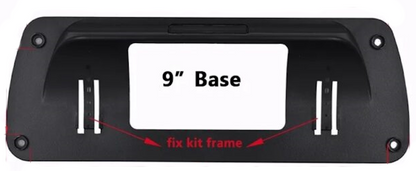 Rama Universala pentru Navigatie idealStore pentru Navigatii de 9 inch, include Cablaj, culoare Negru