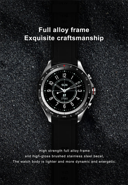 Ceas SmartWatch CONDE FiT idealSTORE, Ecran tactil complet, IOS/Android, Bluetooth, Monitorizare Ritm Cardiac Sport, Calorii, Somn, Tensiunea Arteriala, Vreme, IP 68, Music Control, Multi-sport, Apeluri, Culoare Negru