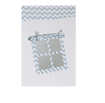 Cort si Spatiu de Joaca pentru Copii IDL, Dimensiuni: 100 x 115 x 130 cm, Structura cadrului din Lemn, Accesorizat cu 1 Covoras si o Perna pentru un confort Sporit, Ofera oportunitatea copilului de as Dezvolta Gandirea prin Folosirea Limbajului Expresiv